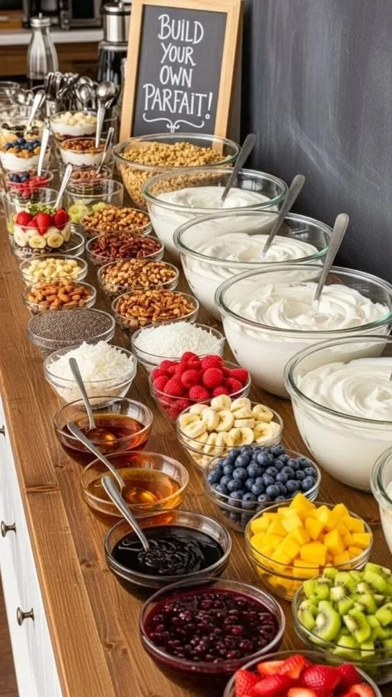 Brunch catering ideas for events including showers and meetings