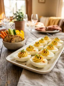 Deviled eggs with 202604040249