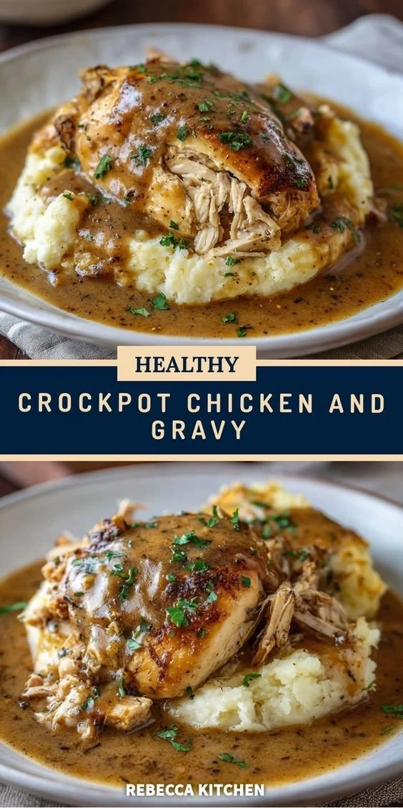 Crockpot Chicken and Gravy