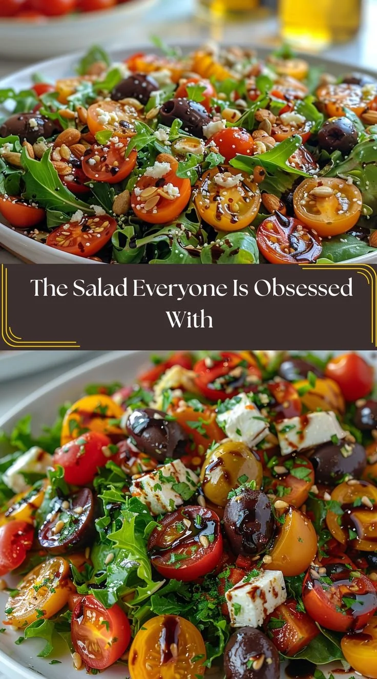 Marry Me Salad: Find Out Why Everyone Craves This Recipe! 2 Delicious Marry Me Salad garnished with fresh vegetables and dressing.