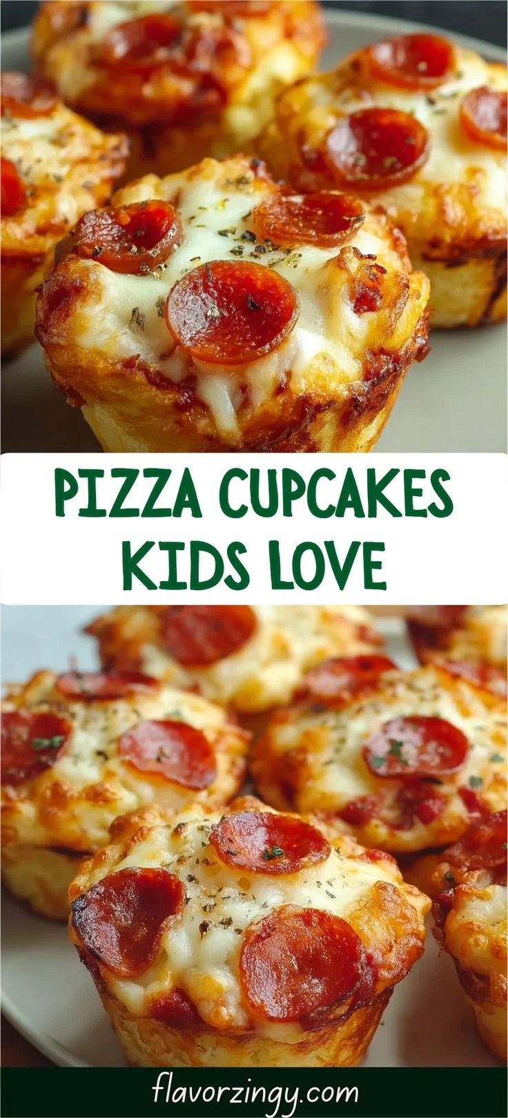 Delicious Pizza Cupcake Bites - a fun and flavorful snack